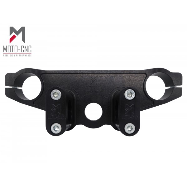Yamaha R6 - Top Yoke Conversion - 1999-2002 - Keyless - Black Anodised